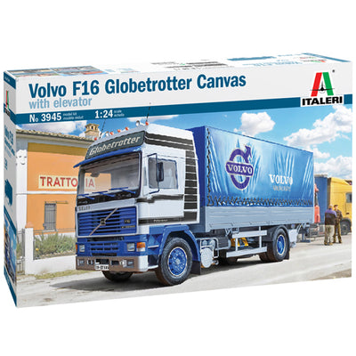 1/24 Volvo F16 Globetrotter Canvas with Elevator