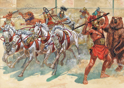 172 Gladiators 1st Century BC 1st  Century AD