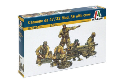 1/35 Cannone DA 47/32 Mod.39 with Crew