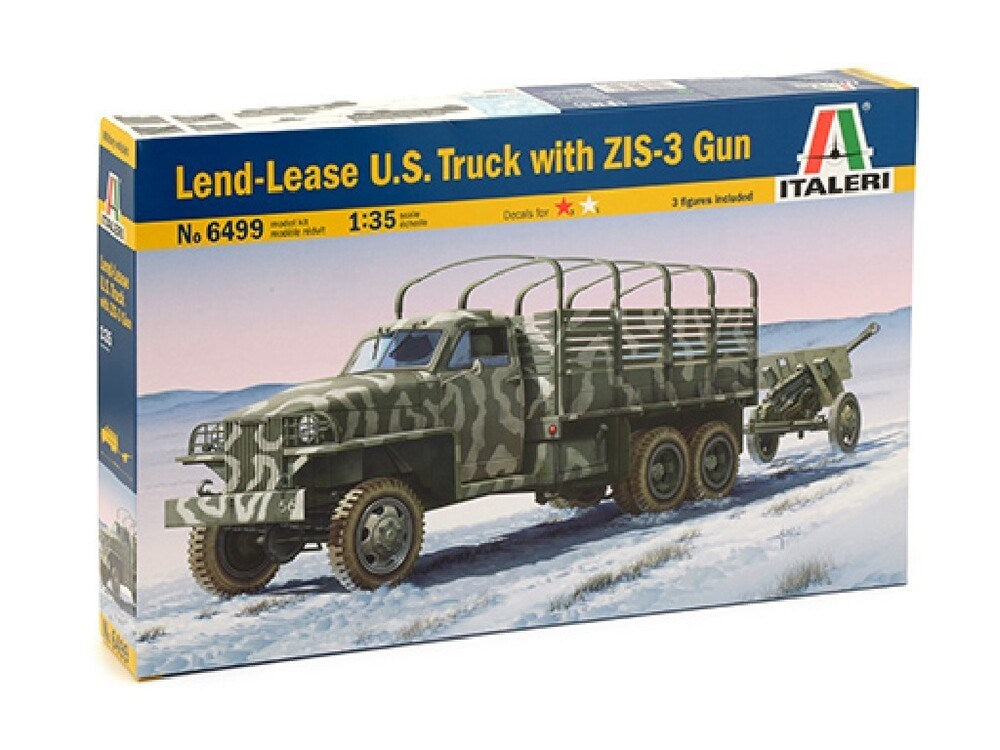 135 Land Lease US Truck with ZIS3 Gun