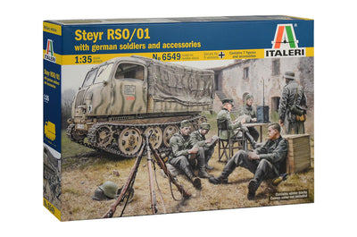 135 Steyr RSO/01 with German Soldiers  and Accessories