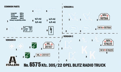 135 Opel Blitz Radio Truck