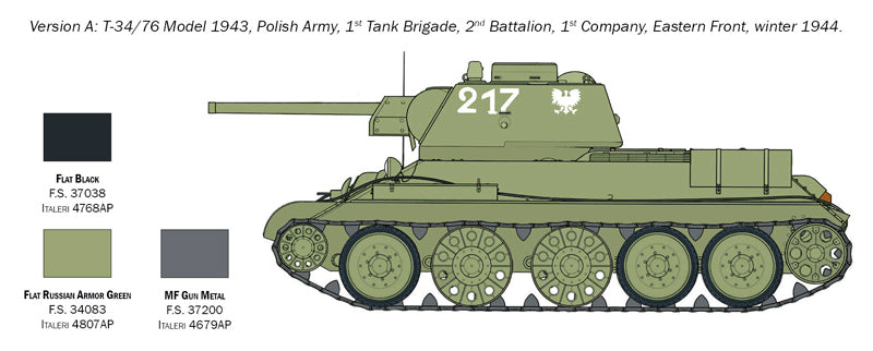 172 T34/76 Model 1943