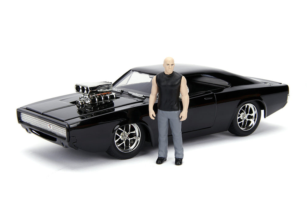 1/24 Fast and Furious  Dom w/ 1970 Dodge Charger