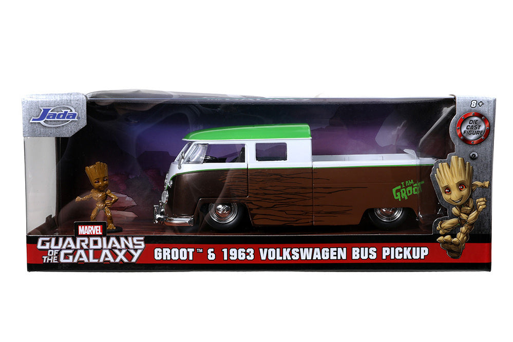 1/24 Guardians of the Galaxy  Groot w/ 1963 VW Bus Pickup