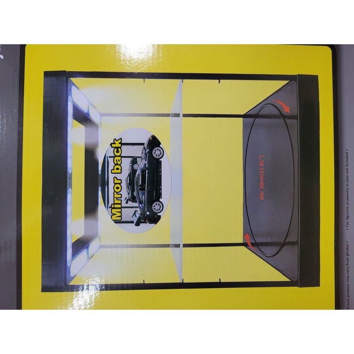 King Creation - Black Mirror Backed LED Rotary