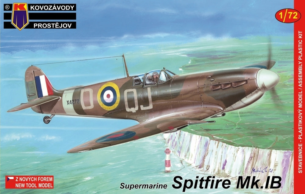 KPM0055 1/72 Supermarine Spitfire Mk.IB Plastic Model Kit