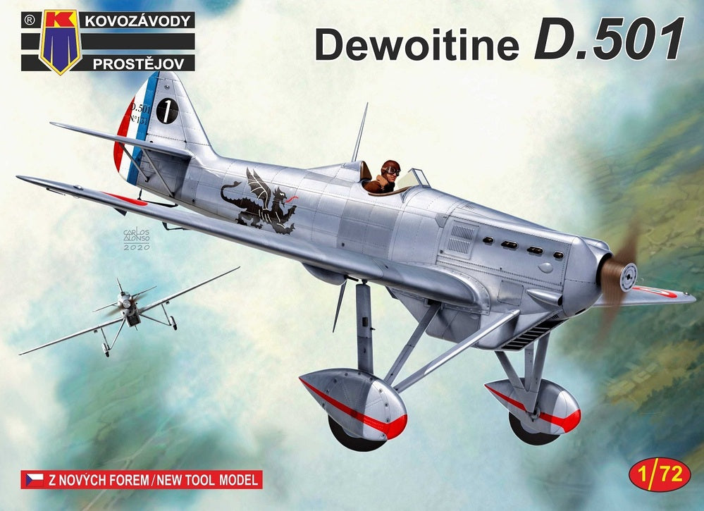 KPM0178 1/72 Dewoitine D.501 French Plastic Model Kit
