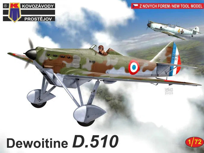 KPM0179 1/72 Dewoitine D.510 French Plastic Model Kit