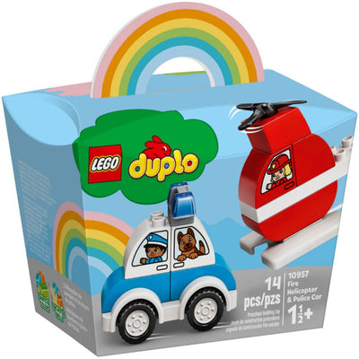 DUPLO Fire Helicopter and Police Car 10957