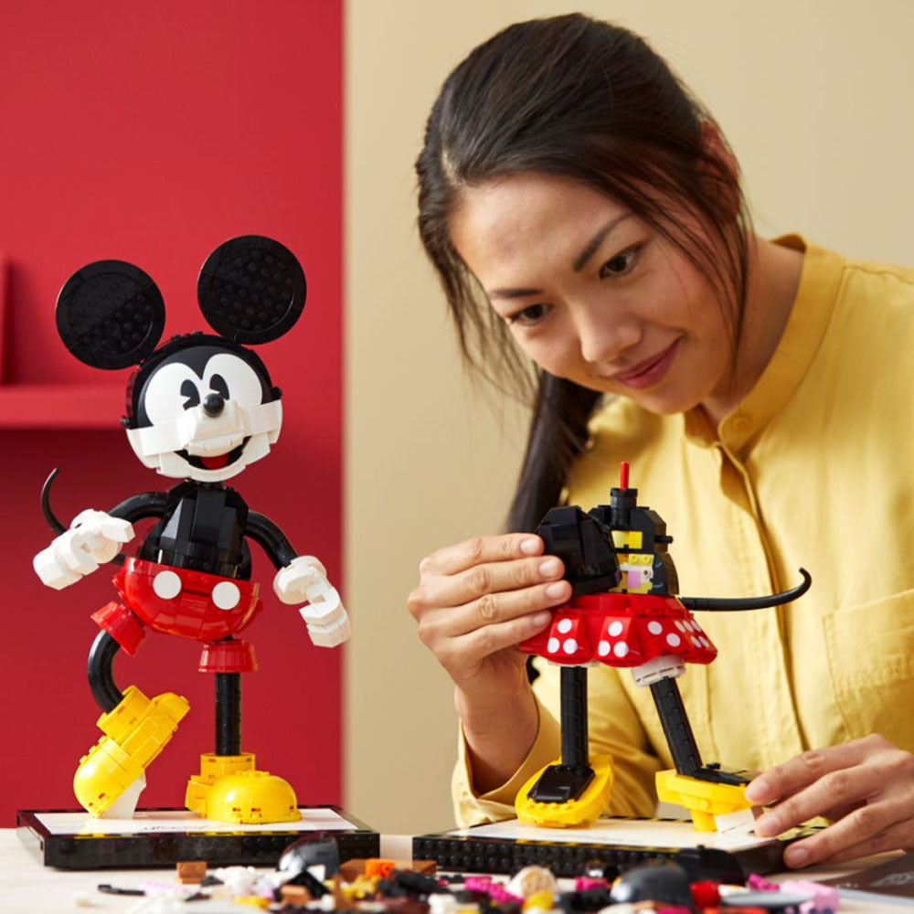 Disney Princess Mickey Mouse and Minnie Mouse Buildable Characters 43179