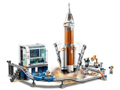 City Deep Space Rocket and Launch Control 60228