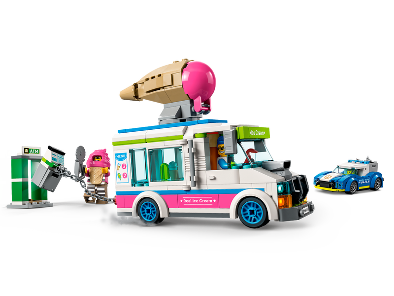 City Ice Cream Truck Police Chase 60314