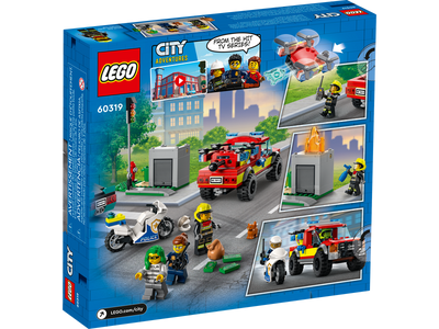 City Fire Rescue and Police Chase 60319