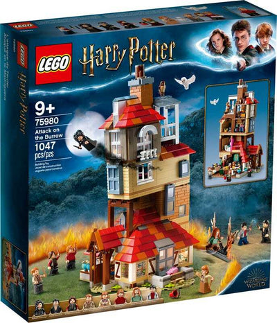 Harry Potter Attack on the Burrow 75980