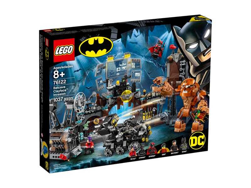 Super Heroes Batcave Clayface Invasion 76122