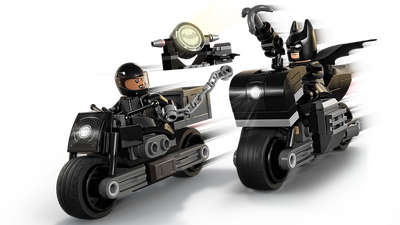 Super Heroes Batman and Selina Kyle Motorcycle 76179