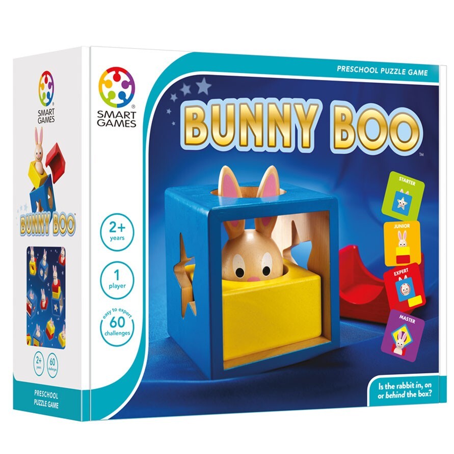 Smart Games Preschool Games Bunny Peek a Boo