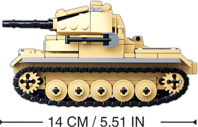 356pc WWII Tank Panzer II