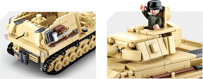 543pc WWII Tank Panzer IV 2 in 1