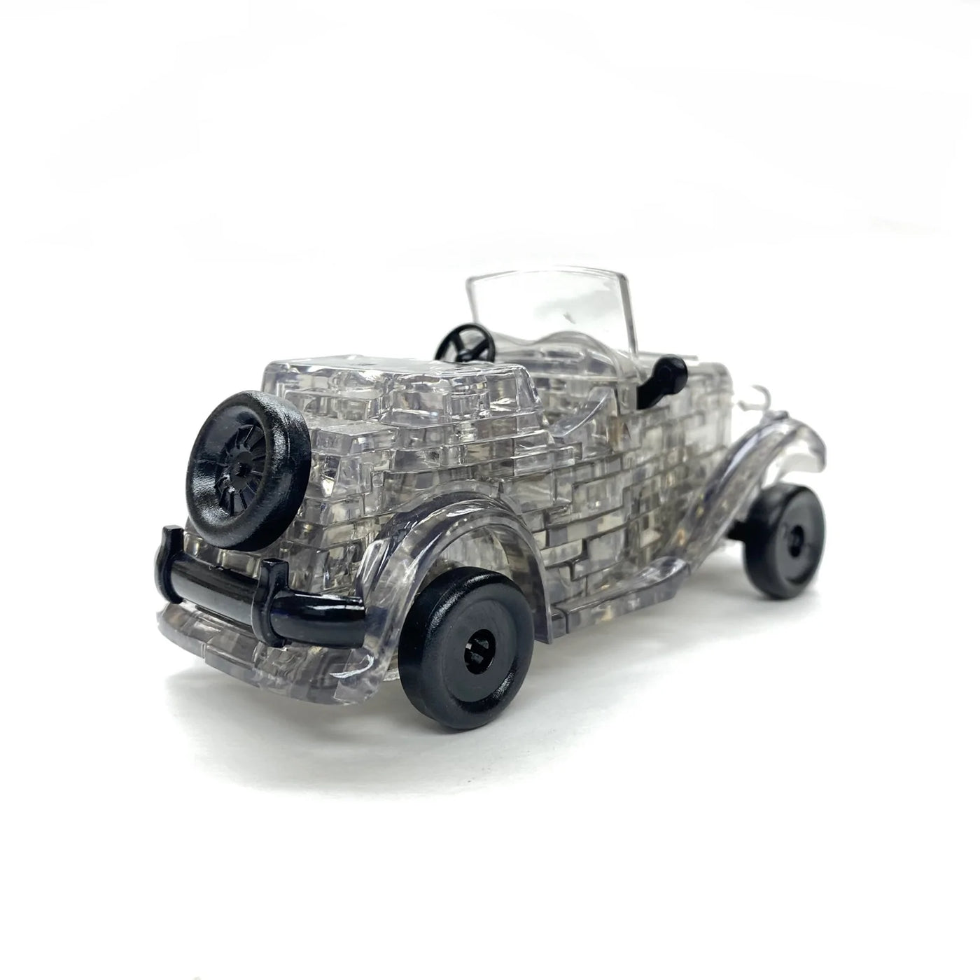 3D Crystal Puzzle: Black Classic Car