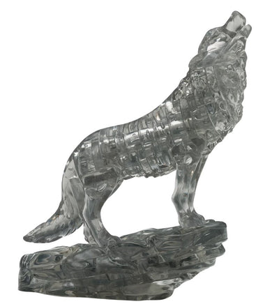 3D Crystal Puzzle: Black Wolf