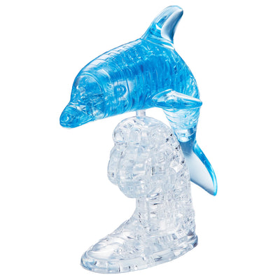 3D Blue Dolphin Crystal Puzzle