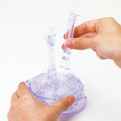 3D Clear Carousel Crystal Puzzle