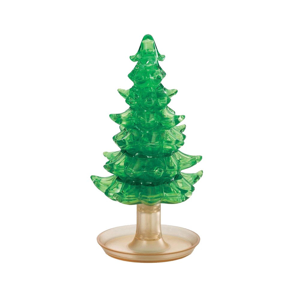 3D Green Tree Crystal Puzzle