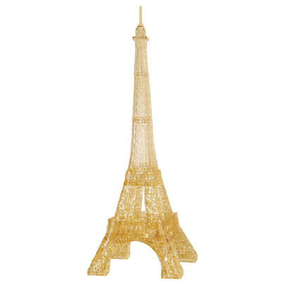 96pc 3D Golden Eiffel Tower Lge Crystal