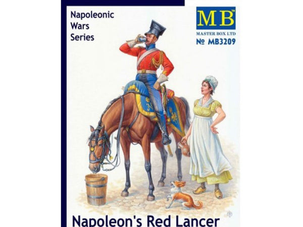 Master Box - Master Box 3209 1/32 Napoleon's Red Lancer, Napoleonic Wars Series Plastic Model Kit