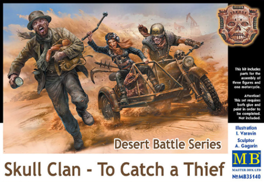 Master Box - Master Box 35140 1/35 Desert Battle Series, Skull Clan - To Catch a Thief Plastic Model Kit