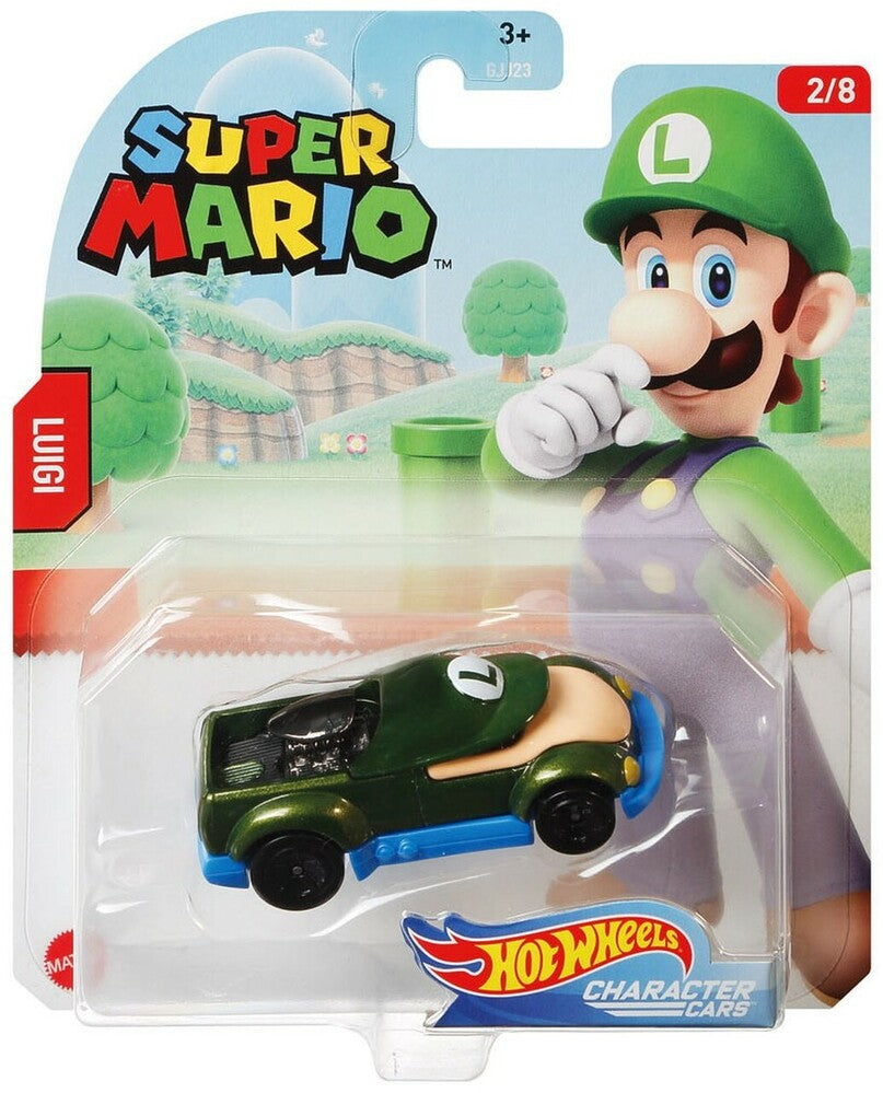 Gaming Character Cars HW Luigi