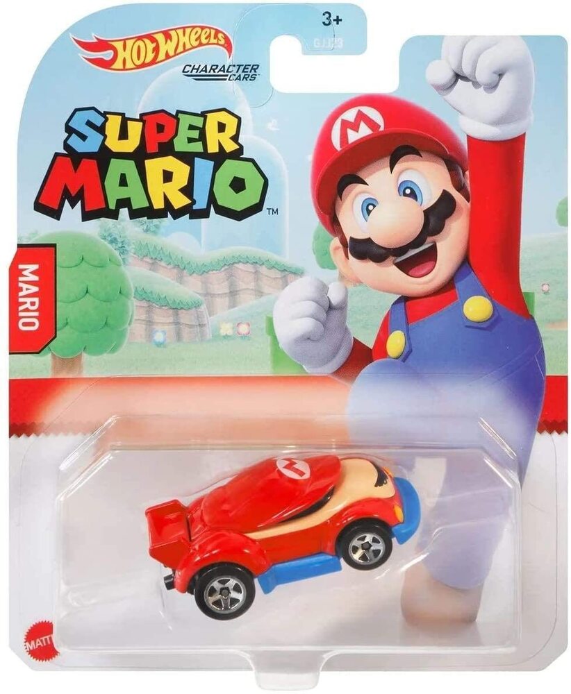 Gaming Character Cars HW Mario