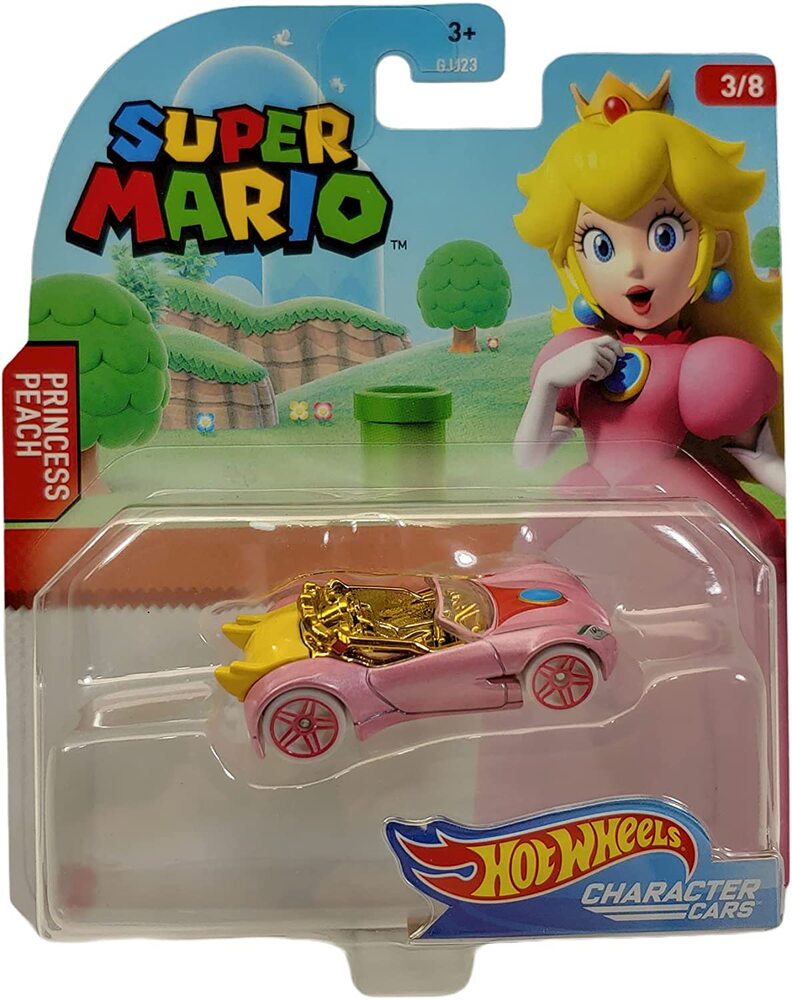 Gaming Character Cars HW Princess Peach