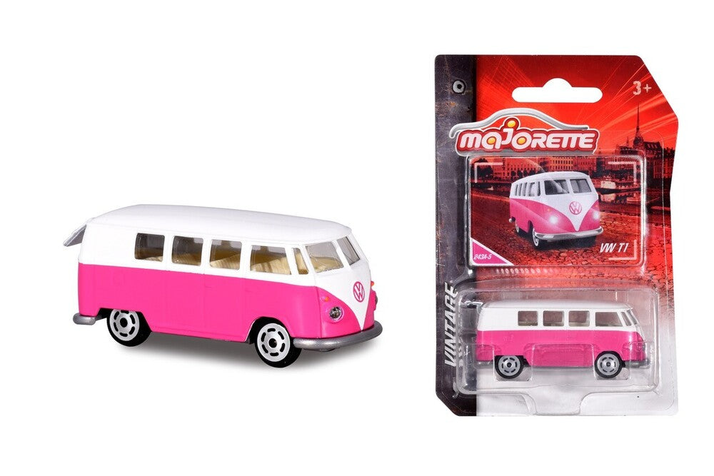 Vintage Volkswagen T1 Bus pink