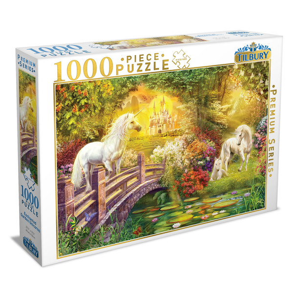1000pc Enchanted Garden Unicorns