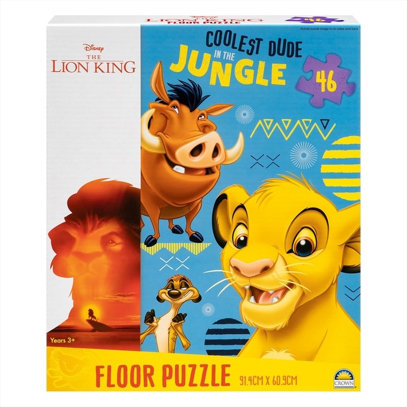 46pc Disney The Lion King Floor Puzzle