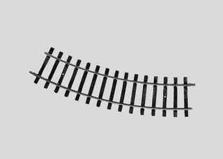 G1 Curved Track R600mm 30 Steel 10P