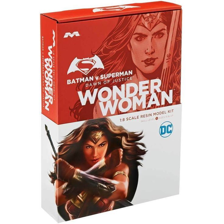 1015 1/8 Wonder Woman  BvS Resin Plastic Model Kit