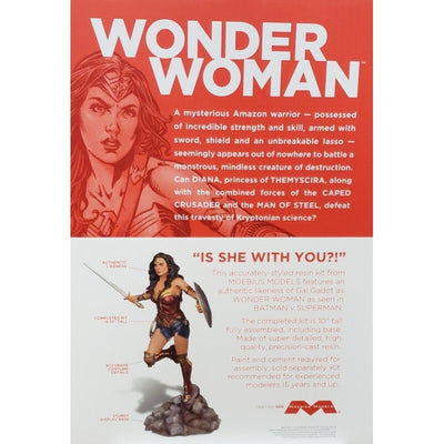 1015 1/8 Wonder Woman  BvS Resin Plastic Model Kit