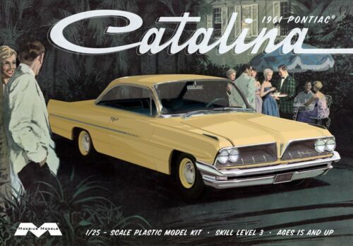 1217 1/25 1961 Pontiac Catalina Plastic Model Kit