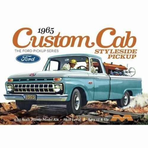 1234 1/25 1965 Ford F150 Custom Cab Pickup 480480 Plastic Model Kit