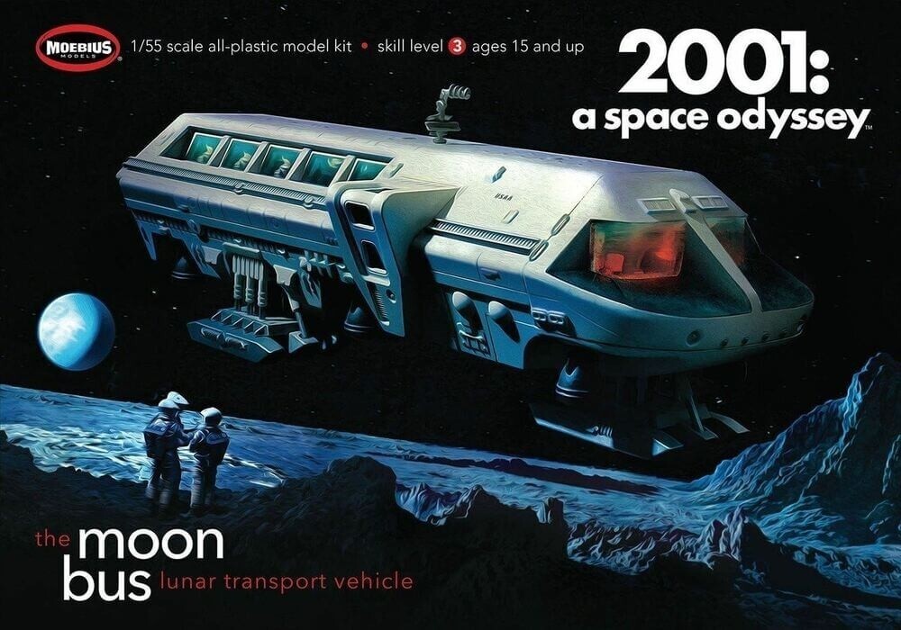 20011 1/50 2001 Moon Bus Plastic Model Kit