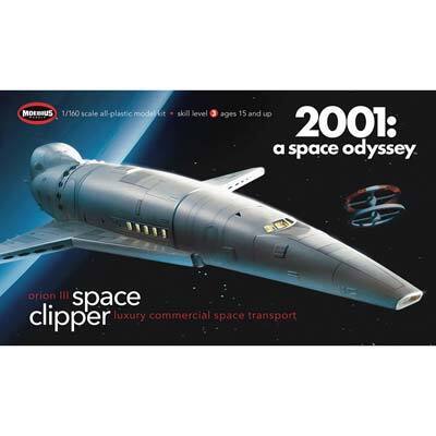 Moebius - Moebius 2001-2 1/160 2001 Space Clipper Orion Plastic Model Kit