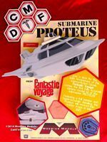 963 1/32 Fantastic Voyage Proteus Plastic Model Kit