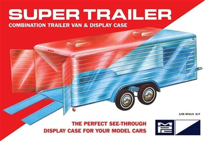 909 1/25 Super Display Case Trailer Plastic Model Kit