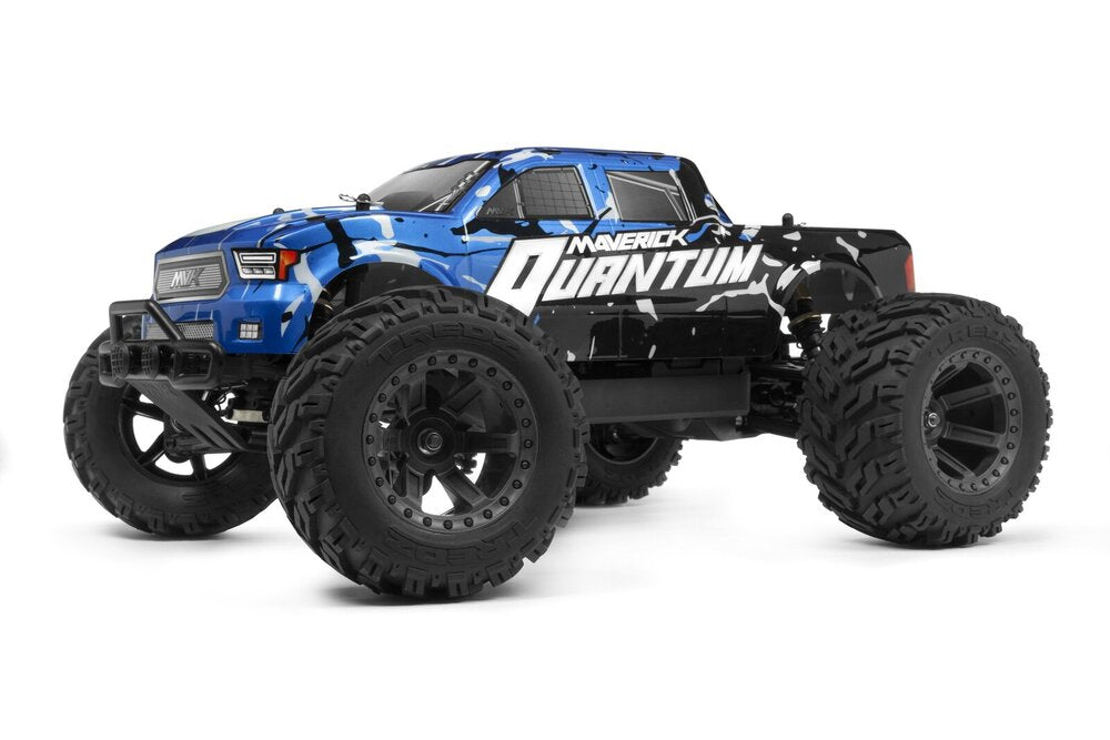MV150100 Quantum MT 1/10 4WD Brushed Electric Monster Truck Black/Blue