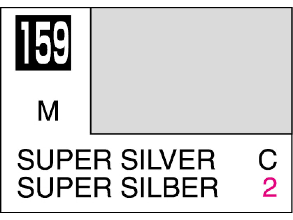 Mr Color Metallic Super Silver