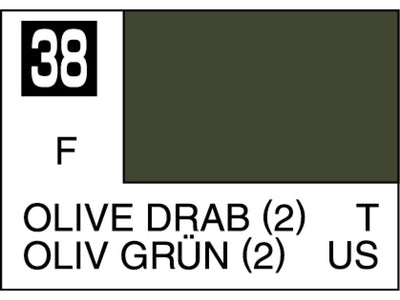 Mr Color Flat Olive Drab 2